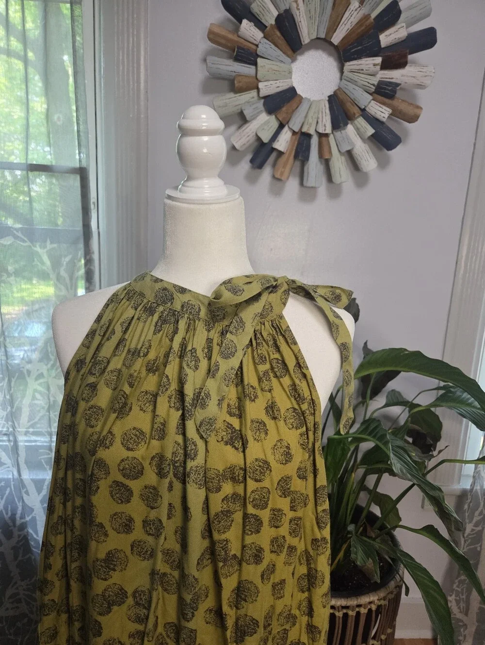 World Market Tiered Maxi Dress